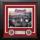 New England Patriots Throwback Custom NFL Football 16x20 Picture Frame Kit (Multiple Colors) by Dynasty Sports & Framing