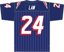Ty Law New England Patriots Mitchell & Ness 1995 Dark Jersey by Dynasty Sports & Framing