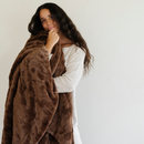 PATTERNED FAUX FUR XL THROW BLANKETS by Saranoni