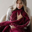PATTERNED FAUX FUR XL THROW BLANKETS by Saranoni