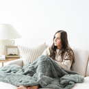 PATTERNED FAUX FUR XL THROW BLANKETS by Saranoni
