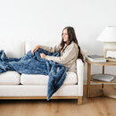 PATTERNED FAUX FUR THROW BLANKETS by Saranoni