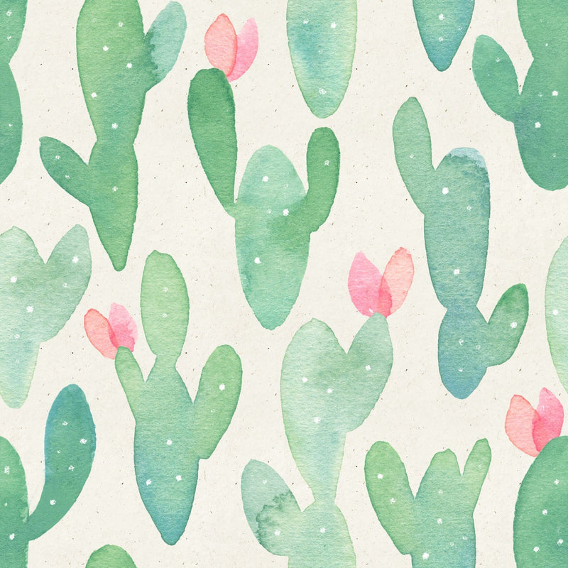 Cactus Wallpaper - Watercolor