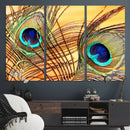 Peacock Feather Wall Art Print - Vibrant Green, Blue, and by MyGreatCanvas | Canvas Wall Art Prints | Photo Prints & Wall Decor