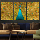 Peacock Wall Art Canvas Print by MyGreatCanvas | Canvas Wall Art Prints | Photo Prints & Wall Decor