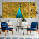 Peacock Wall Art Canvas Print by MyGreatCanvas | Canvas Wall Art Prints | Photo Prints & Wall Decor