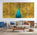 Peacock Wall Art Canvas Print by MyGreatCanvas | Canvas Wall Art Prints | Photo Prints & Wall Decor