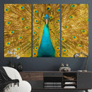 Peacock Wall Art Canvas Print by MyGreatCanvas | Canvas Wall Art Prints | Photo Prints & Wall Decor