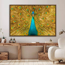 Peacock Wall Art Canvas Print by MyGreatCanvas | Canvas Wall Art Prints | Photo Prints & Wall Decor