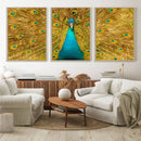 Peacock Wall Art Canvas Print by MyGreatCanvas | Canvas Wall Art Prints | Photo Prints & Wall Decor