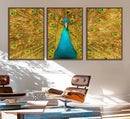 Peacock Wall Art Canvas Print by MyGreatCanvas | Canvas Wall Art Prints | Photo Prints & Wall Decor