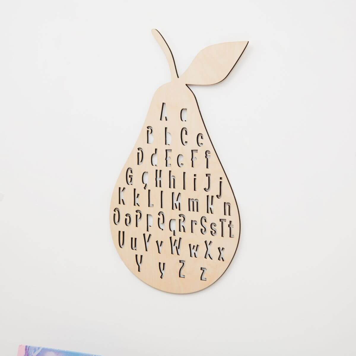 Alphabet Pear Wall Decor, photo 7 of 7