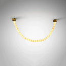 Liora Beaded Alabaster Swag Chandelier