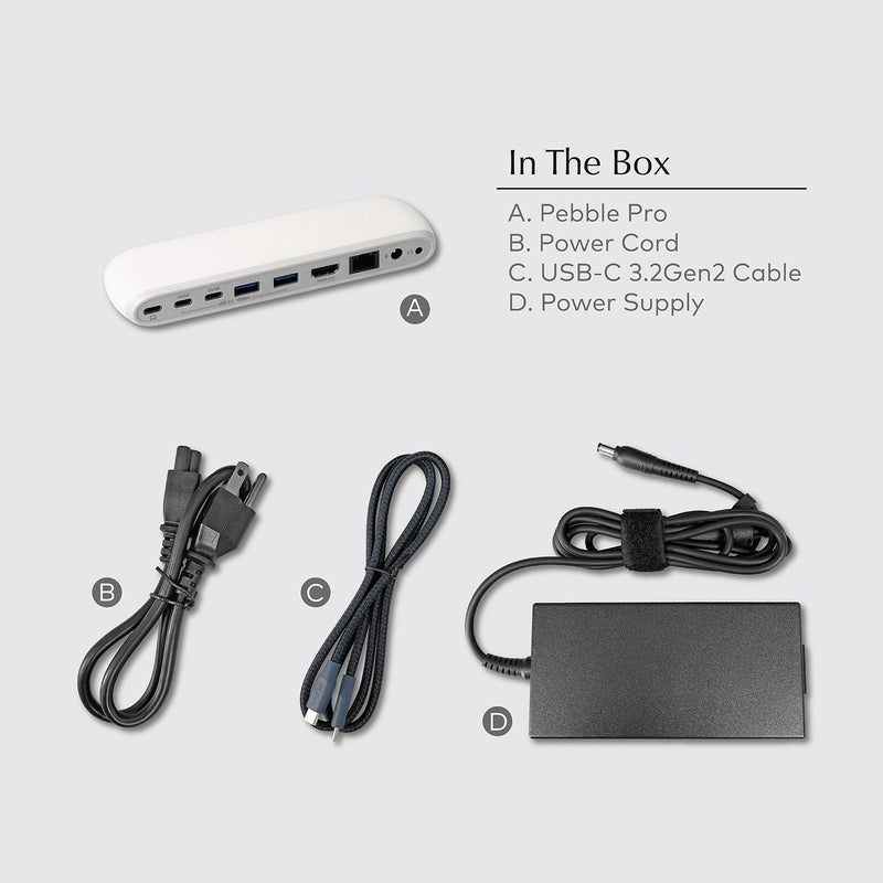 Pebble Pro - Portable Laptop Docking Station