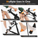 Pedal Exerciser with Adjustable Resistance for Arm and Leg Workout-Orange by LJGDeals
