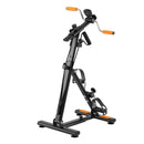 Pedal Exerciser with Adjustable Resistance for Arm and Leg Workout-Orange by LJGDeals