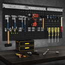 Wall-Mounted Pegboard Kit with 3 Pegboards for Garage Workshop by LJGDeals