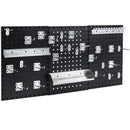Wall-Mounted Pegboard Kit with 3 Pegboards for Garage Workshop by LJGDeals