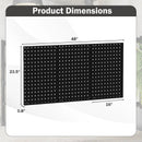 Wall-Mounted Pegboard Kit with 3 Pegboards for Garage Workshop by LJGDeals