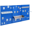 Wall-Mounted Pegboard Kit with 3 Pegboards for Garage Workshop by LJGDeals
