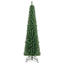 Pencil Christmas Tree with Memory Wire Branch Tips and Warm LED Lights by DirectDeals