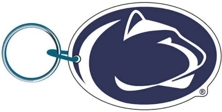 Penn State Nittany Lions Acrylic Logo Keychain