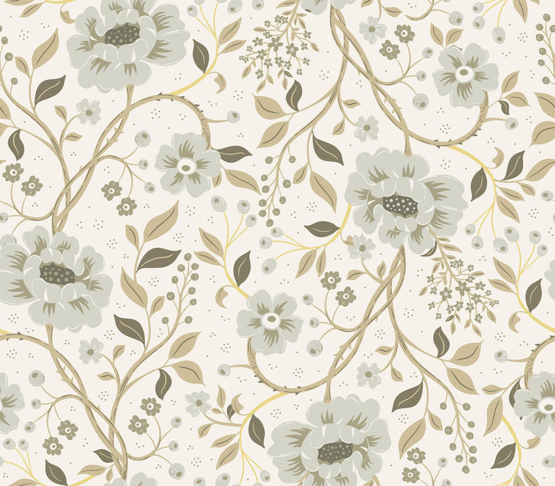 Peonies Wallpaper | Unique Flower Bloom for Elegant Interiors