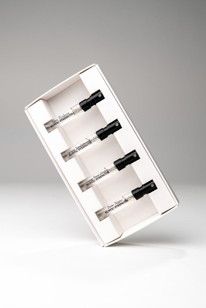 Perfume | 4 Scent Sample Pack, sample swatch