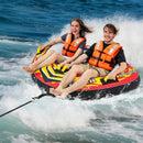 Towable Tube with Quick Connector and Drainage for Boating by LJGDeals