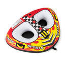 Towable Tube with Quick Connector and Drainage for Boating by LJGDeals