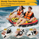 Towable Tube with Quick Connector and Drainage for Boating by LJGDeals