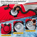 Towable Tube with Quick Connector and Drainage for Boating by LJGDeals