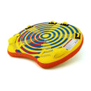 1 or 2 Person Inflatable Towable Tube for Boating with Quick Connector by LJGDeals