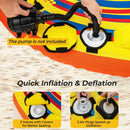1 or 2 Person Inflatable Towable Tube for Boating with Quick Connector by LJGDeals