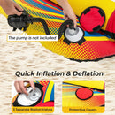 1 or 2 Person Inflatable Towable Tube Banana Boat for Boating by LJGDeals