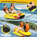 1 or 2 Person Inflatable Towable Tube Banana Boat for Boating by LJGDeals