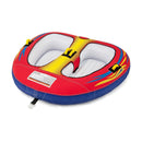 1 or 2 Person Inflatable Towable Tube for Boating with Drainage by LJGDeals