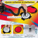 1 or 2 Person Inflatable Towable Tube for Boating with Drainage by LJGDeals