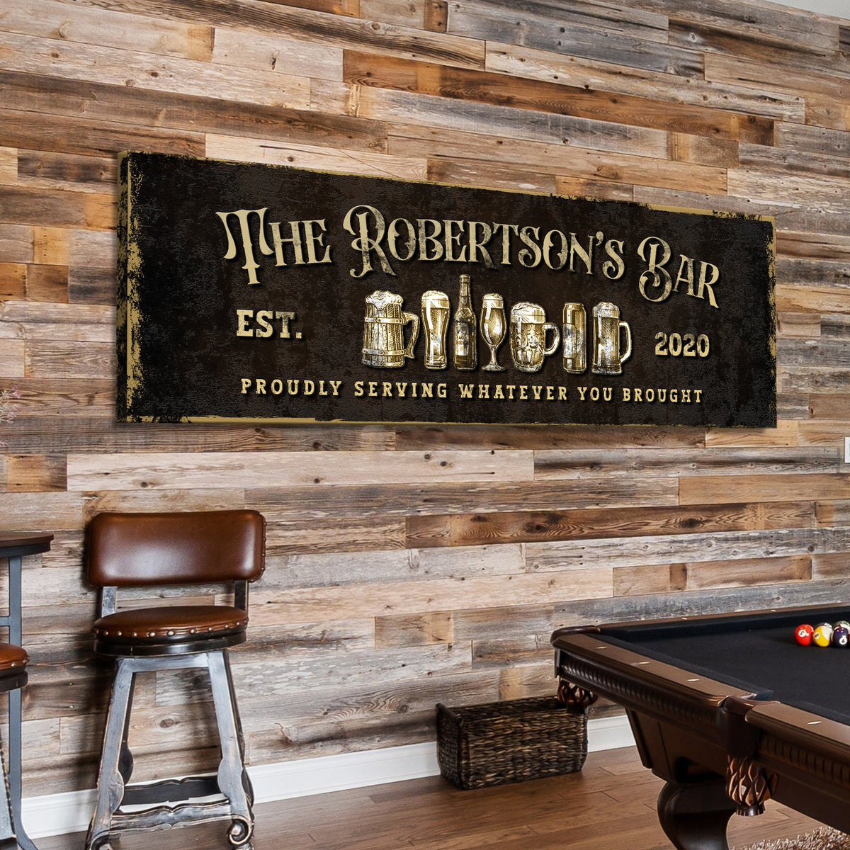 Personalized Bar Sign III, photo 3 of 7