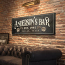 Personalized Bar Sign II