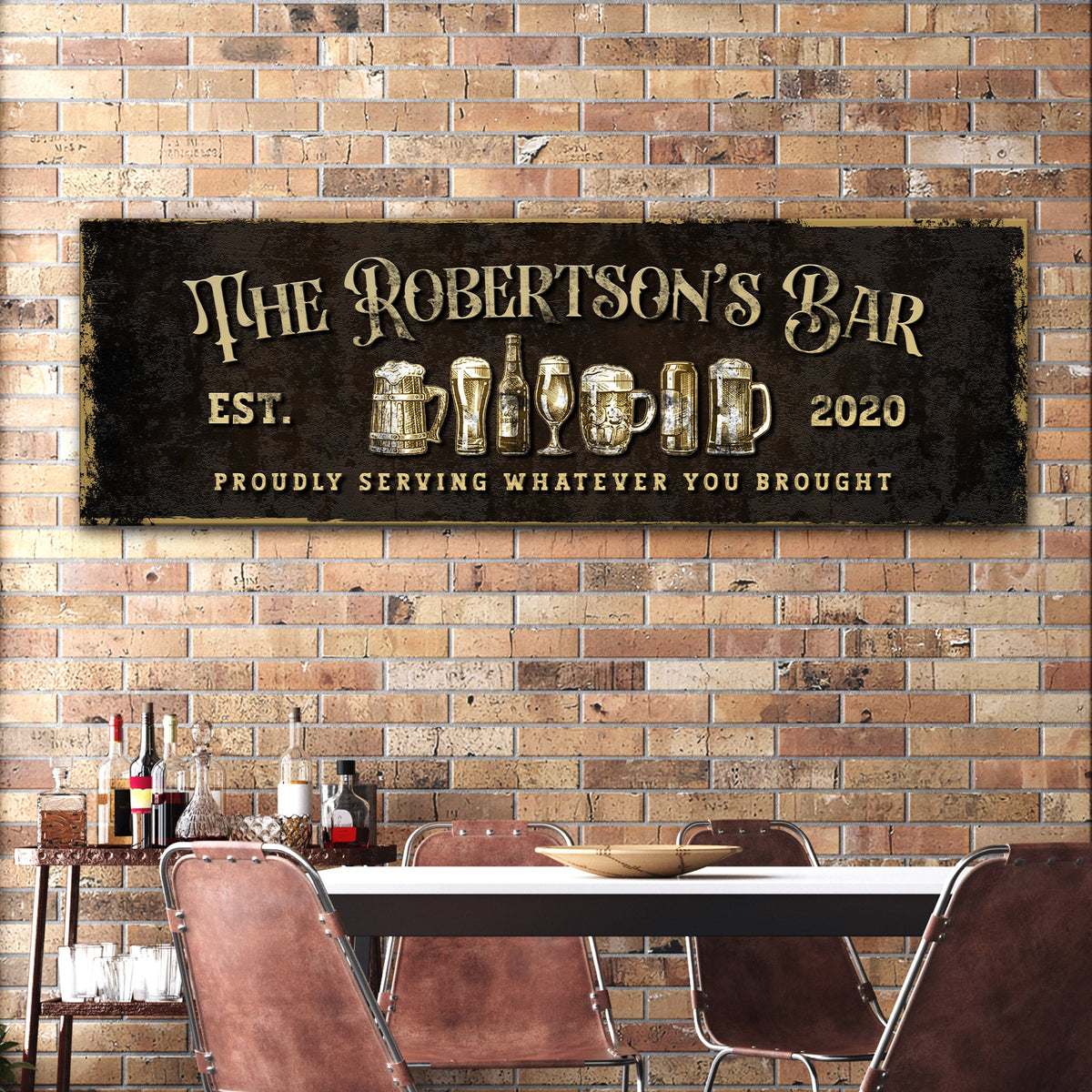 Personalized Bar Sign III, photo 2 of 7