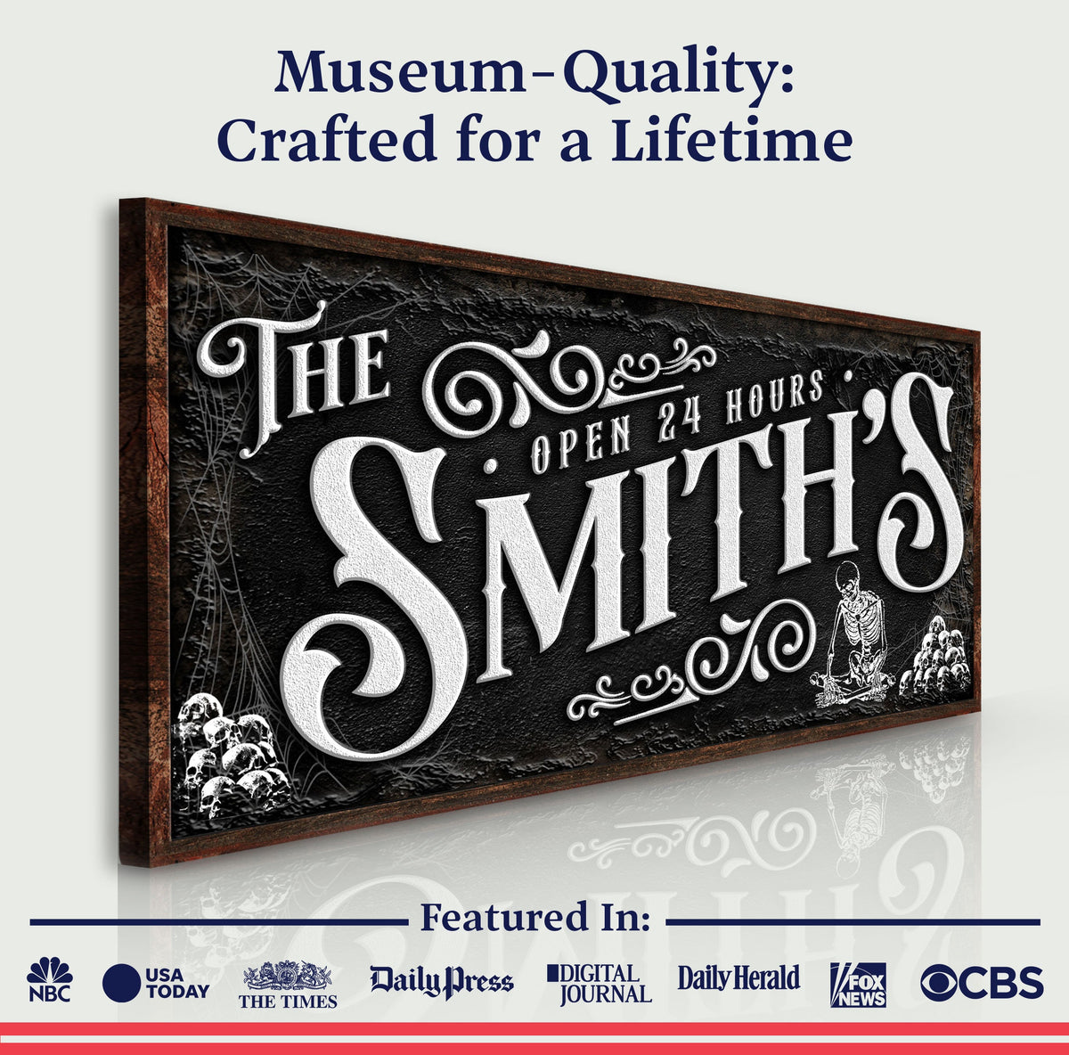Personalized Gothic Sign II, photo 4 of 8