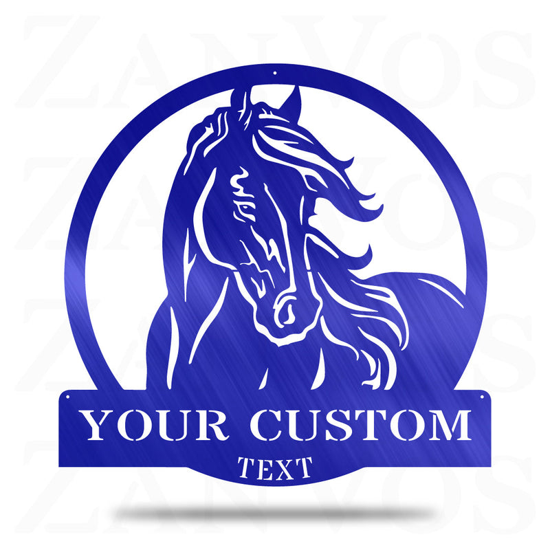 Personalized Horse Ranch Sign