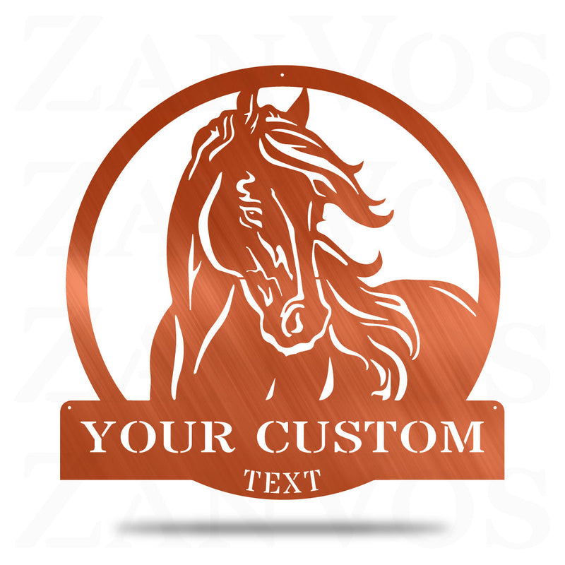 Personalized Horse Ranch Sign