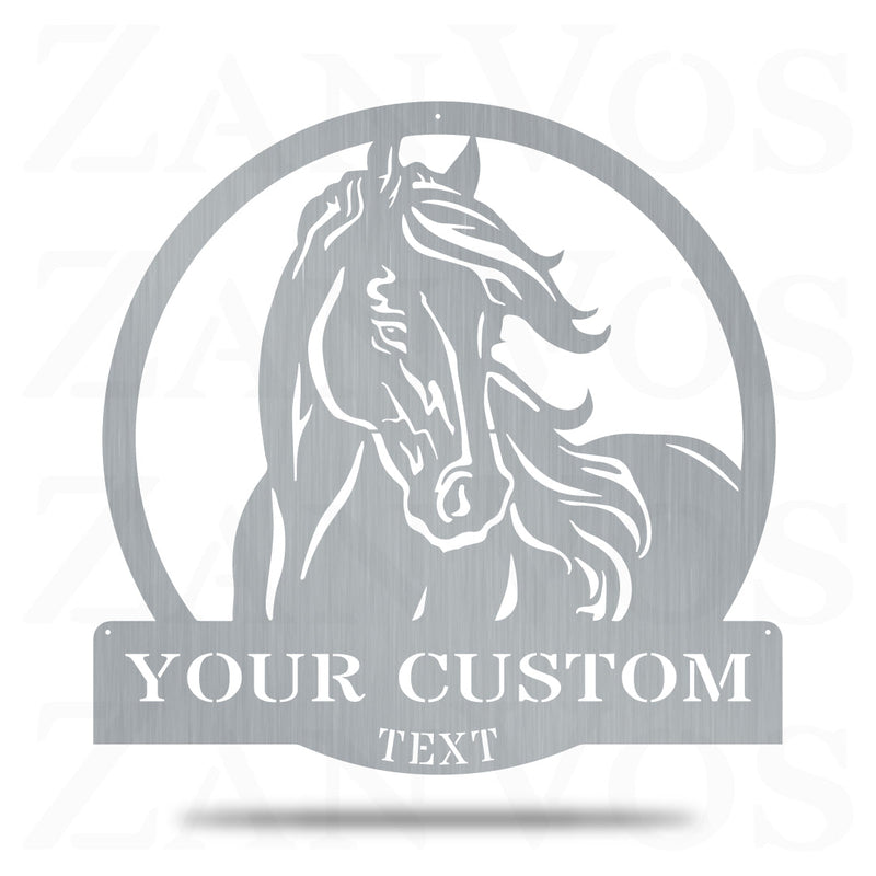 Personalized Horse Ranch Sign