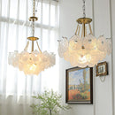 Emerald Art Glass Chandeliers