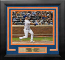 Pete Alonso Record-Breaking Home Run New York Mets 8" x 10" Framed Baseball Photo by Dynasty Sports & Framing