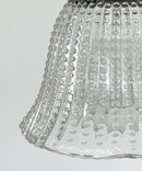 Petite Hobnail 1940's Glass Pendant Light