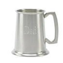Pewter Tankard with Satin Matte Finish by creativegiftsdirect