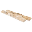 Philadelphia Honed Travertine 3D Ledger Panel 6"x24" – Full Truckload